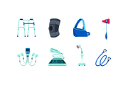 Physical Therapy Equipment, an Object Graphic by Deemak Daksina (Thumbnail 1 of 3)