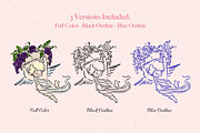 Romantic&Vintage illustrations, a Decorative Illustration by boniroom (Thumbnail 2 of 10)