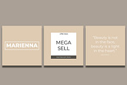 MARIENNA - Instagram Template, a Social Media Template by Analogous (Thumbnail 2 of 6)