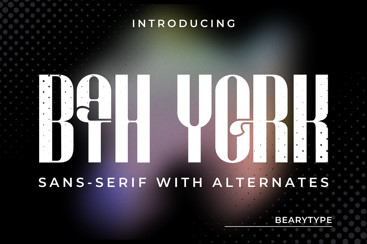 Futuristic and Sporty Font Bundle, a Sans Serif Font by BearyType Studio (Photo 11 of 11)