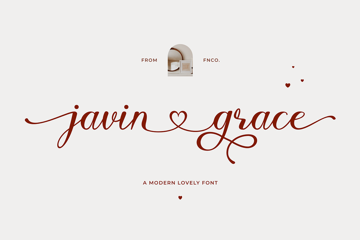 Javin, a Script Font by Flawless And Co (Photo 1 of 11)