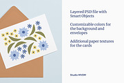 Greeting Card Envelope Mockup Bundle, a Product Mockup by Studio MVDM (Thumbnail 3 of 8)