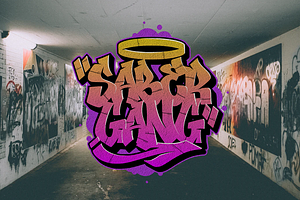 Bomber Wall Graffiti Font