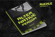 RUCKLE - Rough Brush Font, a Font by Gassstype (Thumbnail 2 of 8)
