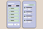 Mobile App Wireframe, a Wireframe Template by MightyDesign (Thumbnail 5 of 8)