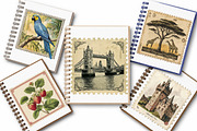 Vintage Postal Stamp Ephemera, a Transportation Illustration by Digital Artistic99 (Thumbnail 9 of 10)