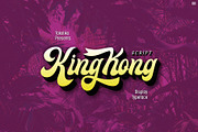 KingKong Script, a Script Font by takoliko (Thumbnail 1 of 11)