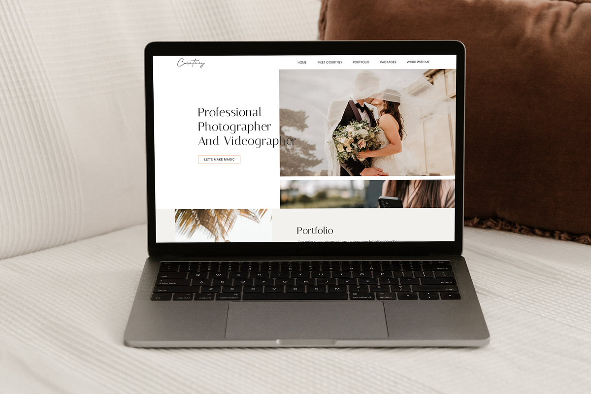 Showit Website Template - Courtney, a Websites & App Template by Capri & Rome (Photo 2 of 7)