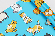 Carefree Cats, an Animal Illustration by The Isian (Thumbnail 6 of 7)