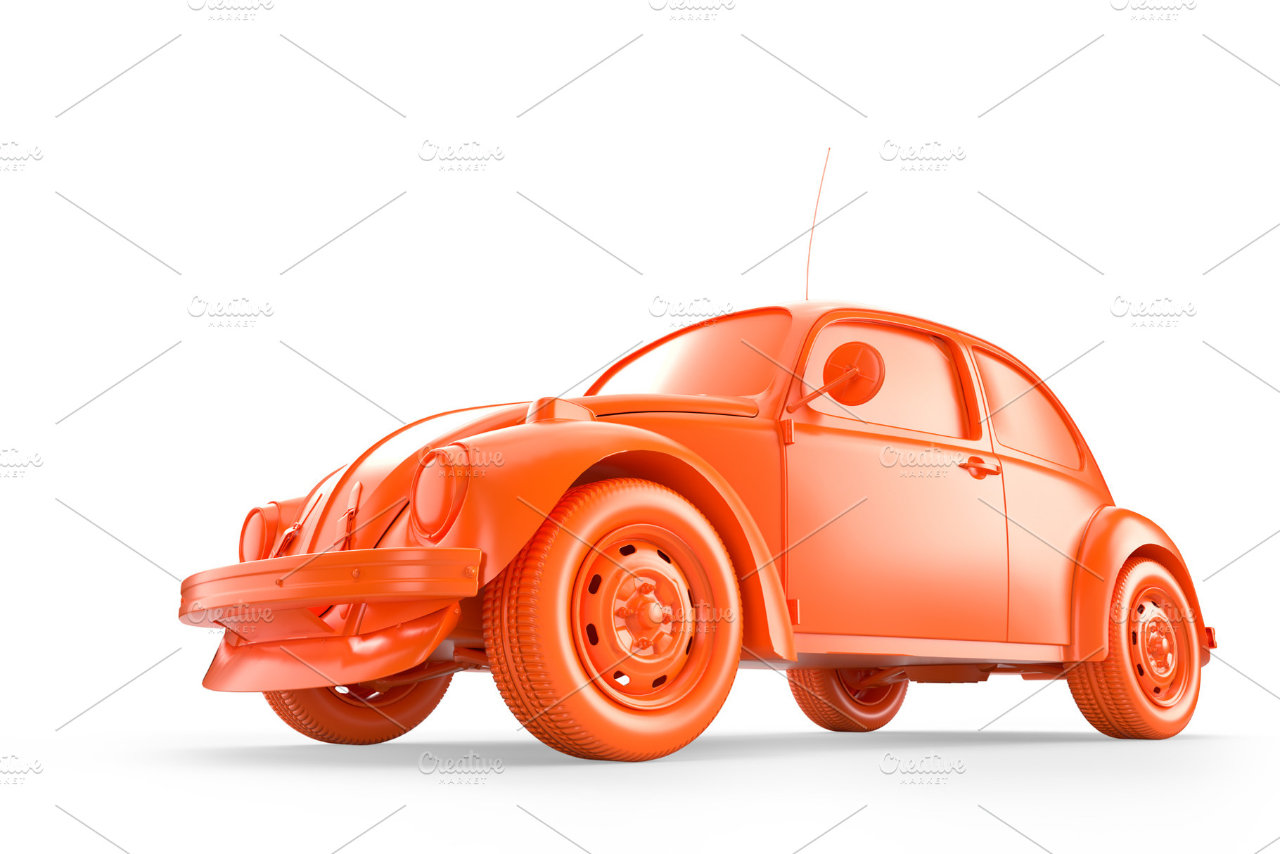 Side view of red vintage classic car, a Transportation Photo by kirill.makes.pics