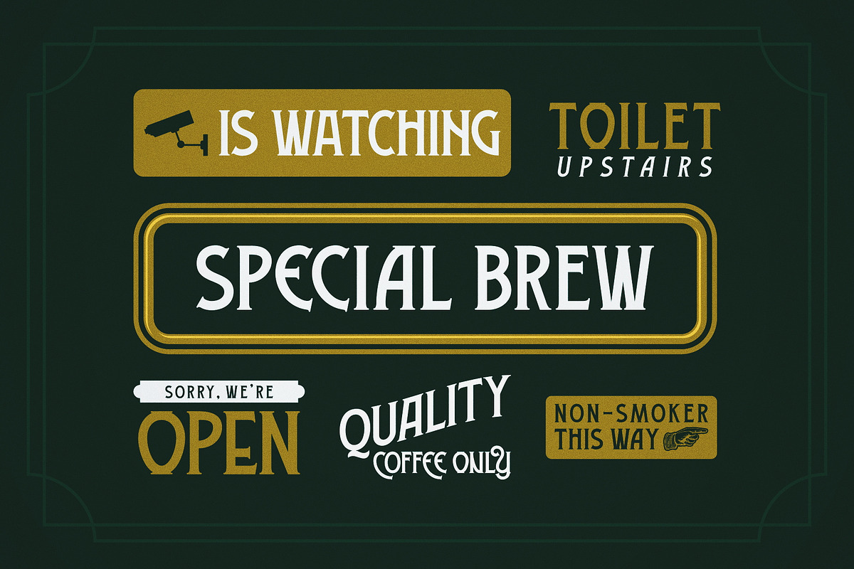 Vallely | Vintage Font, a Serif Font by Twicolabs Fontdation (Photo 5 of 9)