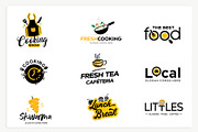 Food & Cooking Logos Bundle, a Branding & Logo Template by Imran Haroon (Thumbnail 2 of 6)