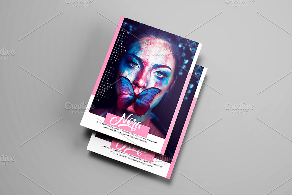 Fashion Magazine InDesign Layout, a Magazine Template by Minimalist Studio (Photo 2 of 11)