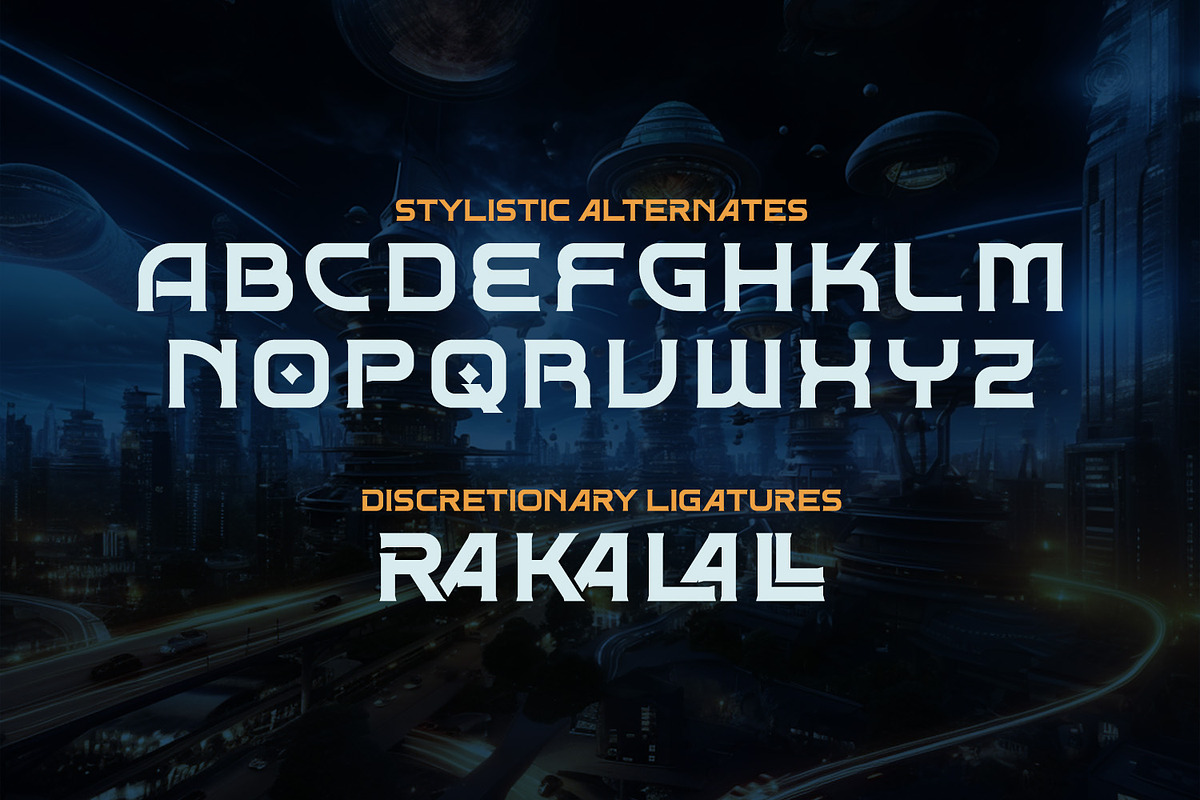 Spaclar, a Symbol Font by Ditatype (Photo 8 of 10)
