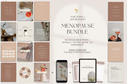 Menopause Template Bundle, a Social Media Template by Naturopath Hub (Thumbnail 1 of 10)