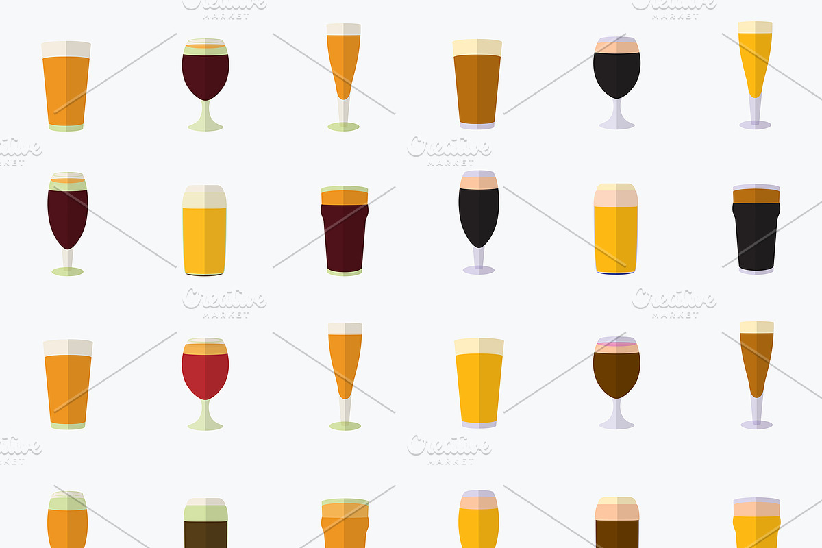 48 Beer Icons, an Icon by katyapolo (Photo 3 of 3)