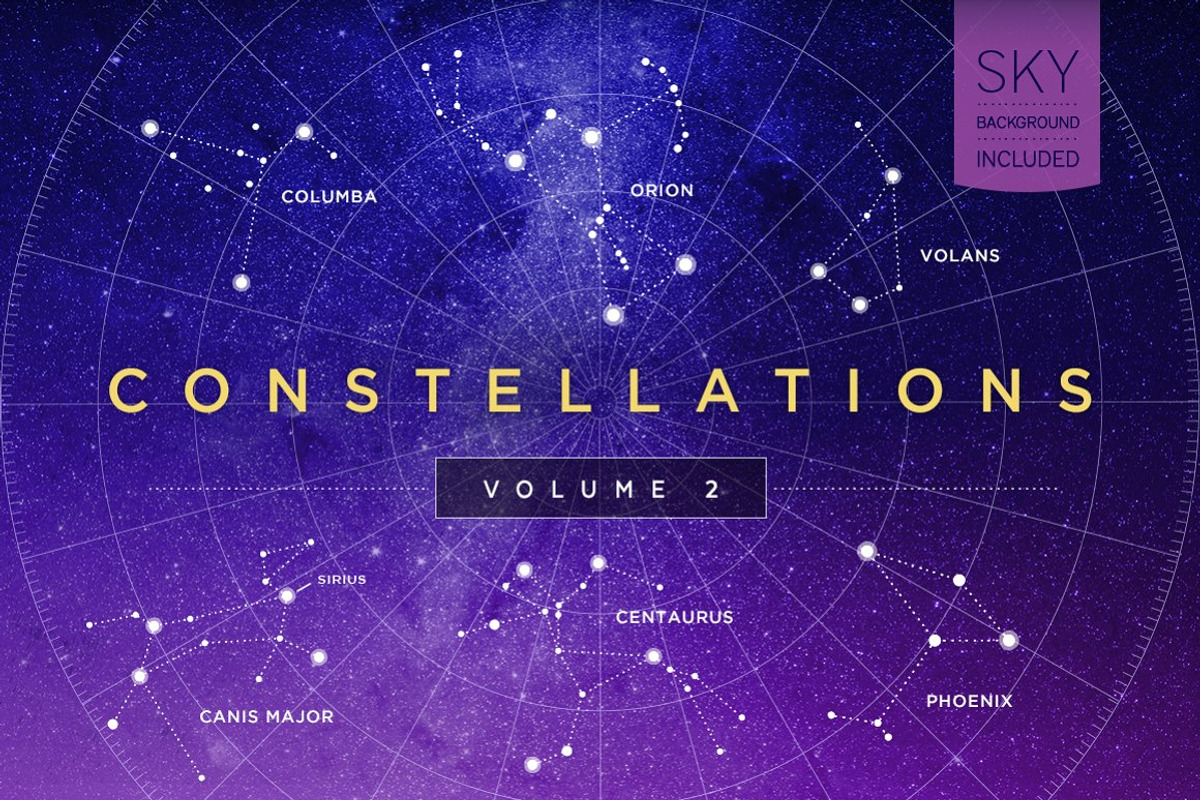 Constellations Vector Bundle, an Illustration by S K Y B O X (Photo 3 of 12)