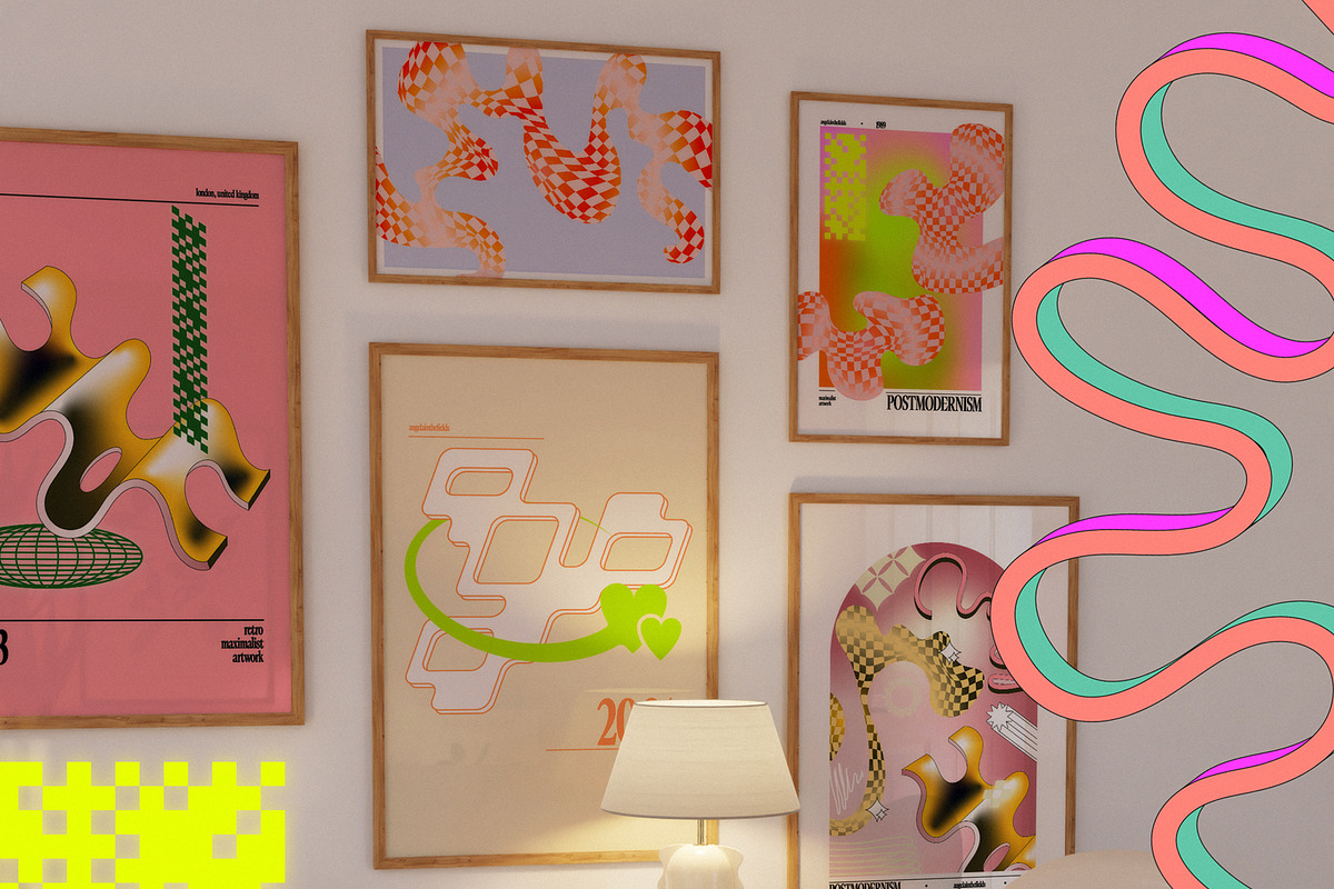 Postmodern Squiggle 2 Vector Clipart, an Object Graphic by angelainthefields (Photo 11 of 14)