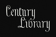 Gothic Blackletter Calligraphy Font, a Blackletter Font by Century Library (Thumbnail 3 of 6)