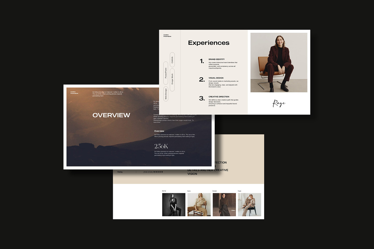 Portfolio Showcase Template, a Presentation Template by slidestock55 (Photo 9 of 12)