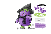 KATIKA Watercolor Brush, a Brushes & More by tika.ardianti (Thumbnail 7 of 10)