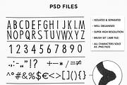 TWO REAL MARKER FONTS, a Script Font by HEJBRUSH.COM (Thumbnail 3 of 4)