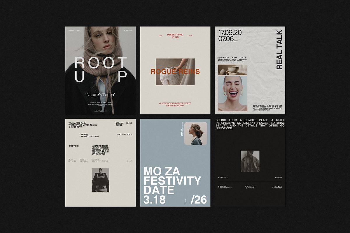 ZEVR | Social Media Kit (II), a Social Media Template by Crafted Pixel (Photo 6 of 10)