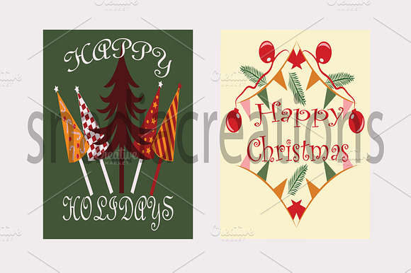 Christmas cards, holidays, greetings preview 2