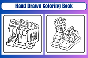 Hygge Vibes Coloring Pages For Adult, a Decorative Illustration by Coco Bloom (Thumbnail 3 of 4)