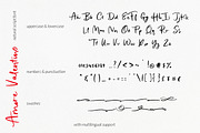 Amore Valentino, a Handwritten Font by Scratch Design (Thumbnail 11 of 13)