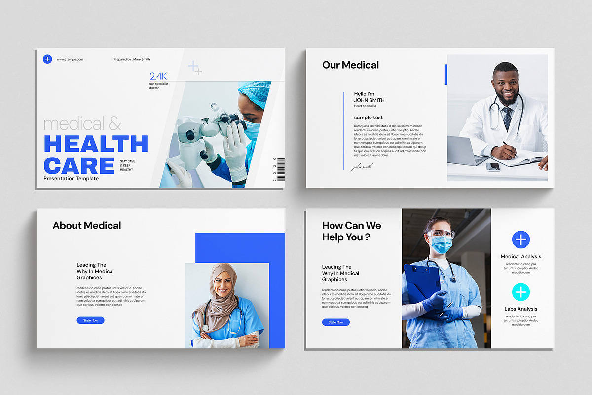 Medical Presentation Template, a Presentation Template by E-Type (Photo 2 of 5)
