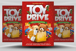 Toy Drive Flyer Template