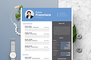 Modern Resume & CV Template, a Resume Template by Hito Graphic (Thumbnail 2 of 8)