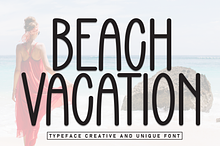 Beach Vacation | Script Font