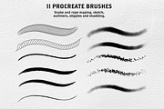 Procreate - Essential Tattoo Brushes, a Graphic by Born to Love (Thumbnail 2 of 4)