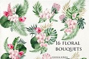 Tropical fantasy, a Pattern Graphic by Antikva17 (Thumbnail 2 of 6)