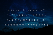 Ablestar - Retro Futuristic Typefont, a Sans Serif Font by Zakazis (Thumbnail 8 of 8)