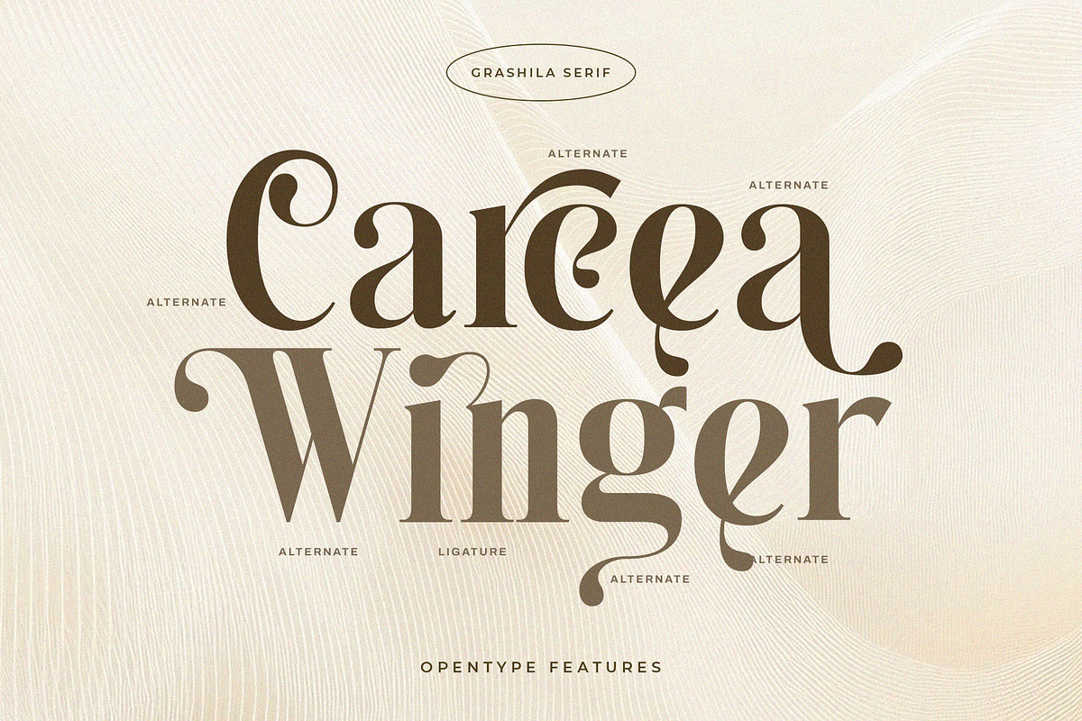 Grashila - Stylish & Beauty Serif, a Serif Font by Jimoji (Photo 6 of 7)