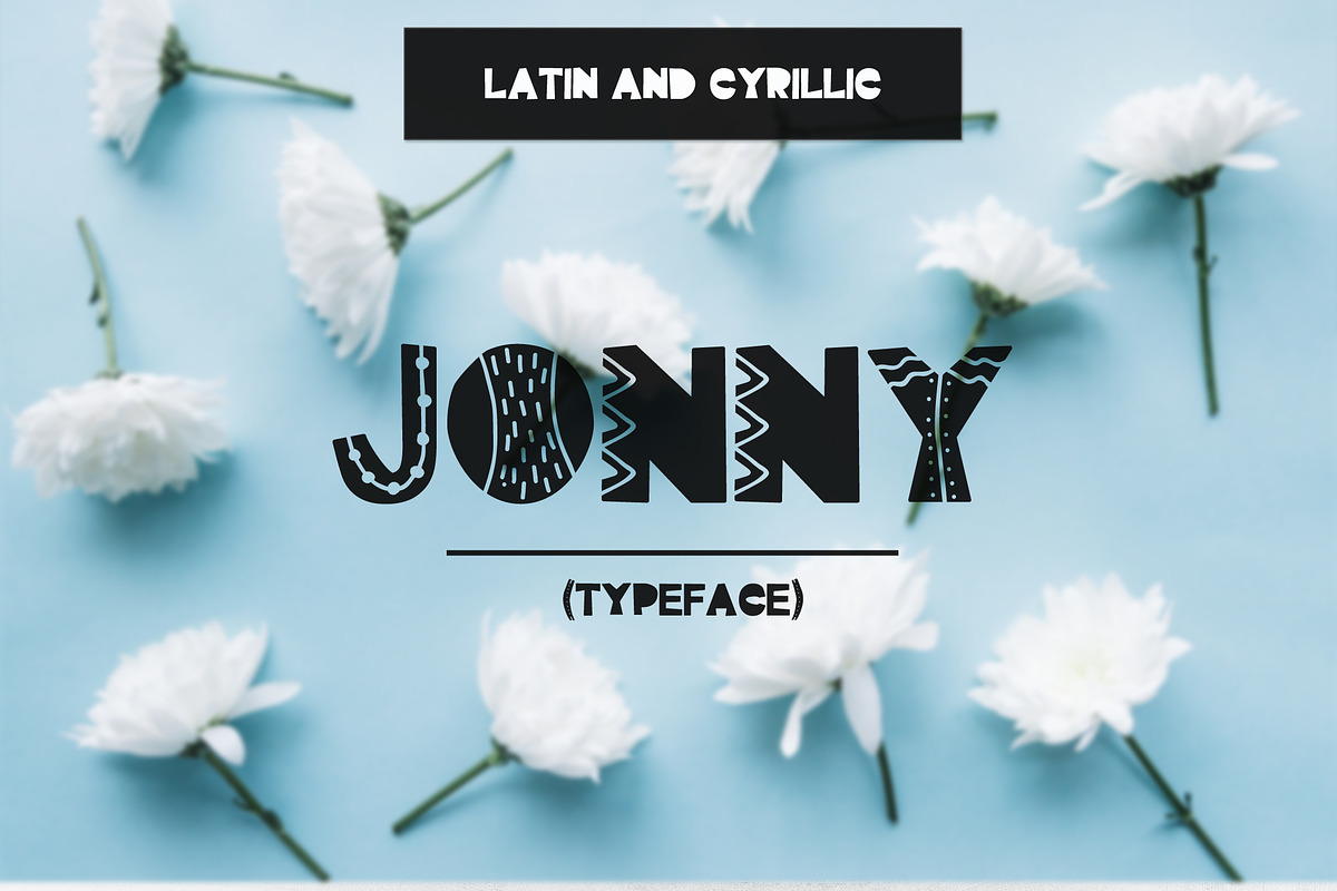 Font Jonny (latin & cyrillic)