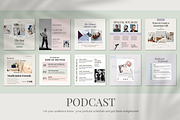 Instagram Podcast Starter Kit, a Social Media Template by Analogi Studio (Thumbnail 9 of 27)