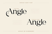 Aeriast Serif Font, a Serif Font by Idea Studio (Thumbnail 6 of 12)