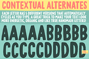 Snushane font, a Sans Serif Font by pizzadudedotdk (Thumbnail 4 of 4)