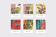 Textured hand drawn cards set, a Texture Graphic by Good Studio (Thumbnail 2 of 15)