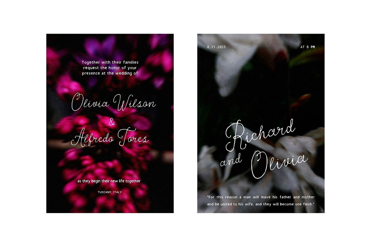 Dark bloom. Floral Backgrounds, a Background Graphic by PaperJamLab (Photo 10 of 14)