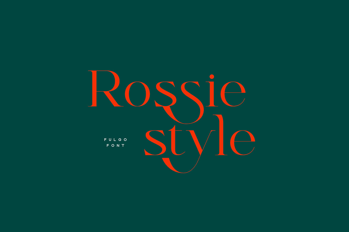Fulgo Font, a Serif Font by vuuuds (Photo 7 of 16)