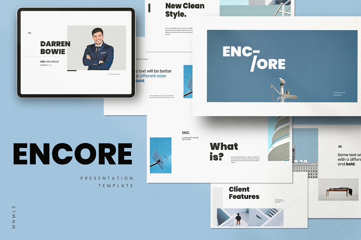 ENCORE - Minimal Clean Keynote, a Presentation Template by Dirtytemp Studio (Photo 9 of 9)