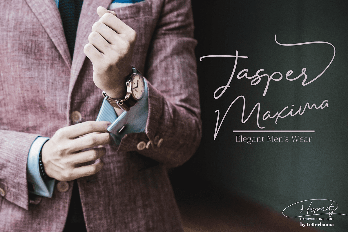 Hosperity Font, a Handwritten Font by Letterhanna Studio (Photo 8 of 13)