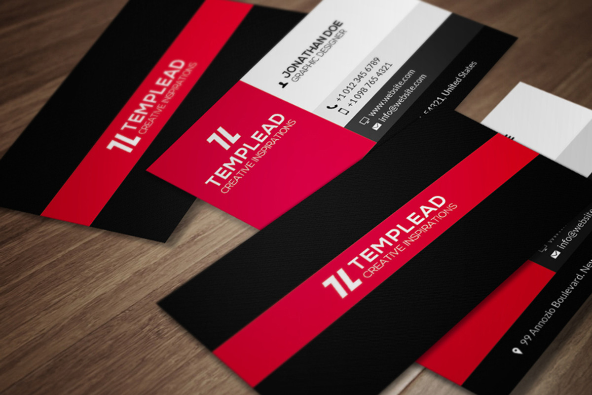 Corporate Business Card CM097, a Business Card Template by annozio (Photo 1 of 4)