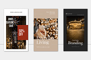 Christmas photo bundle - Beige tones, a Marketing Template by JAY MID IMAGE (Thumbnail 14 of 15)