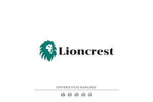 Monochrome Lion Logo Design, a Branding & Logo Template by Artnivora.Std